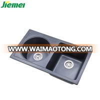 New design hot sale American standard handmade quartz stone kitchen sink composite granite sink