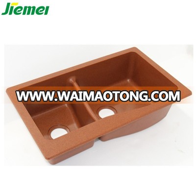 JM700 Double bowl composite granite kitchen sink