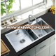 handmade kitchen sink /stainless steel double bowl kitchen sink /78*43 wash basin sink